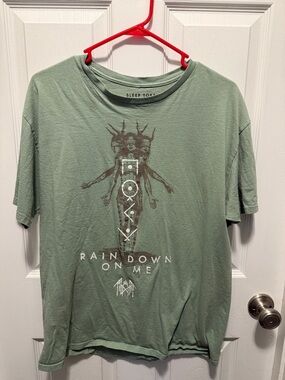 Men’s/ Women’s Sleep Token Sage Green Graphic T-Shirt - Rain Down On Me